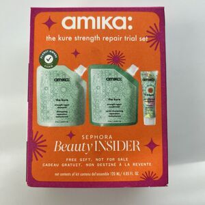 AMIKA Sephora Birthday Gift - The Kure Strength Repair Trial Set NEW IN BOX